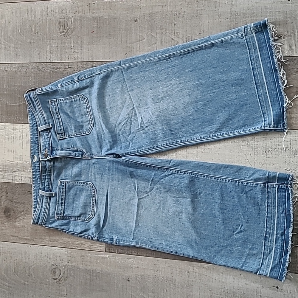 Gap Denim Culotte - Ladies Size 12 - Medium  Indigo